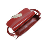 Red Ama Paper Clip Shoulder Bag SY KLASS BOUTIQUE