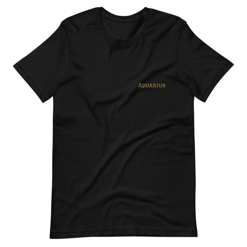 Quality Aquarius Short-Sleeve Unisex T-Shirt - SANYANDEL 