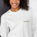 Quality Aries Unisex Sweatshirt - SANYANDEL 