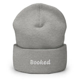 Quality Booked Cuffed Embroidered Beanie - SANYANDEL 