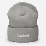 Quality Booked Cuffed Embroidered Beanie - SANYANDEL 